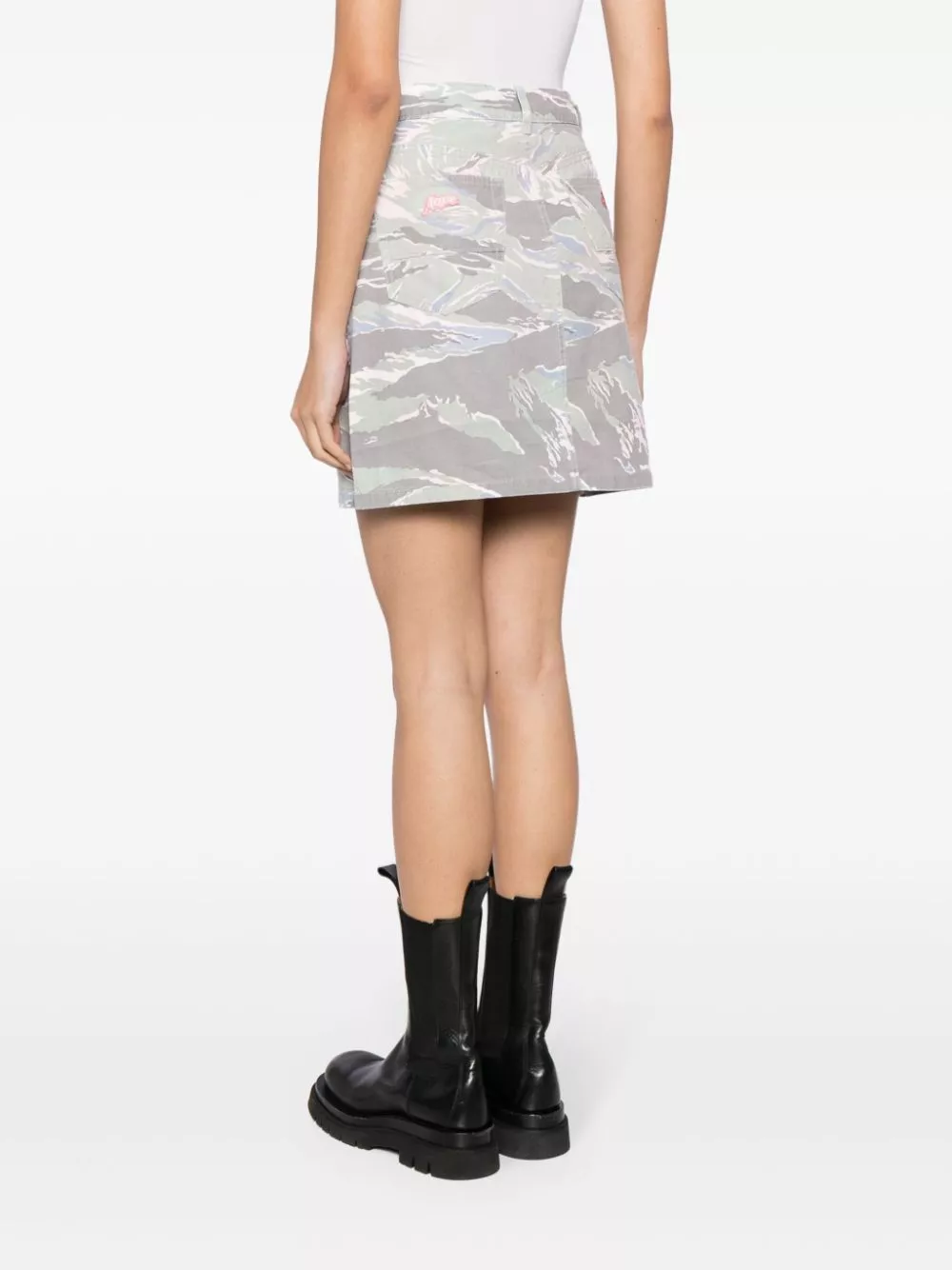 Affordable AAPE BY *A BATHING APE camouflage-print cotton miniskirt Women 0113