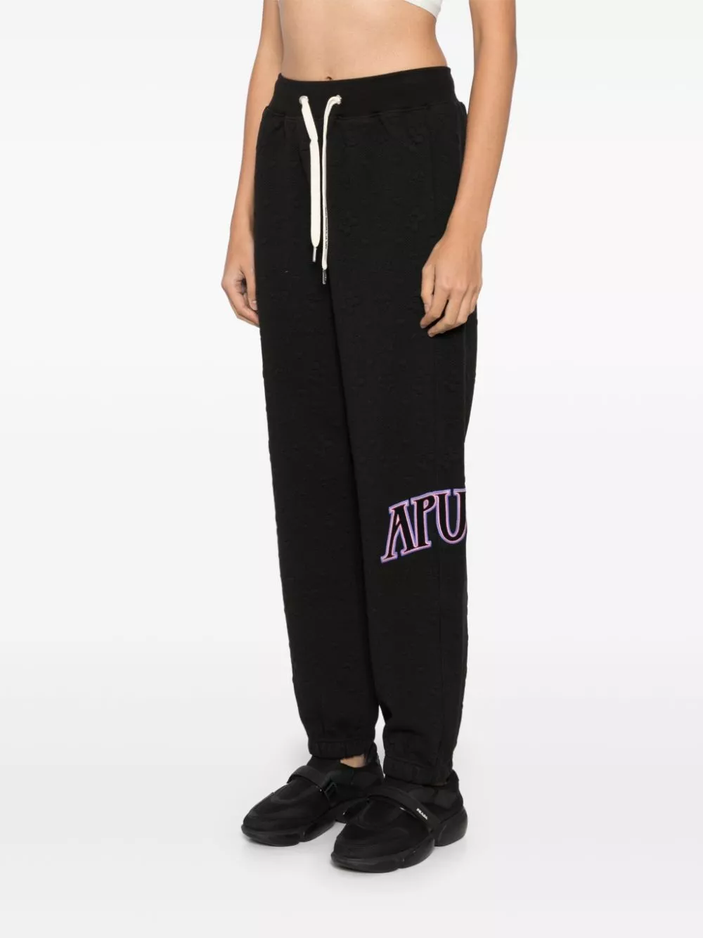 Affordable AAPE BY *A BATHING APE embossed-design track pants Women 0113