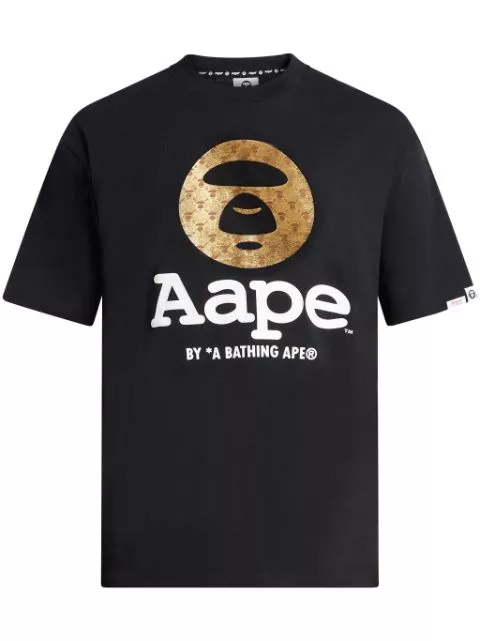 AAPE BY *A BATHING APE logo-print T-shirt Men 0114