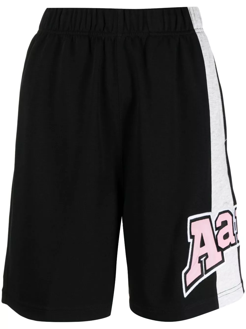 Affordable AAPE BY *A BATHING APE logo-patch jersey shorts Women 0113