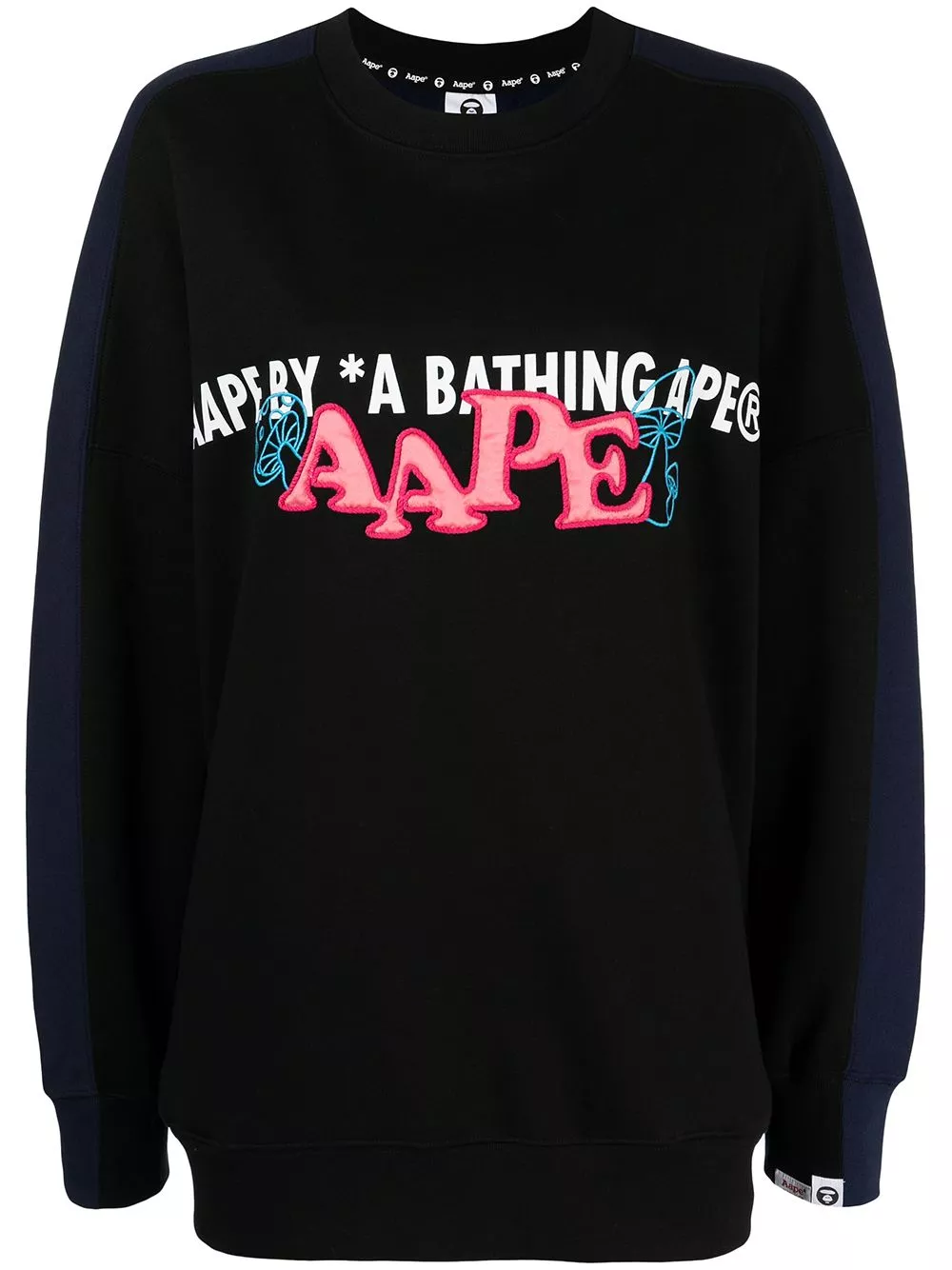 Affordable AAPE BY *A BATHING APE logo print sweatshirt Women 0113