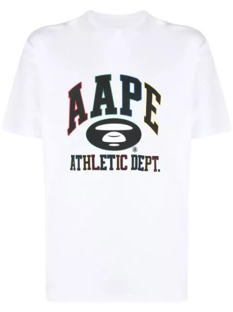 AAPE BY *A BATHING APE logo-print cotton T-shirt Men 0115