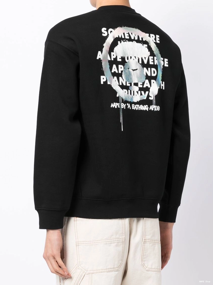 Affordable AAPE APE *A BATHING BY sweatshirt Men graphic-print 0303