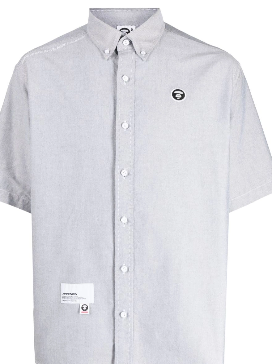 Affordable BATHING logo-detail cotton BY AAPE shirt short-sleeve *A APE Men 0304