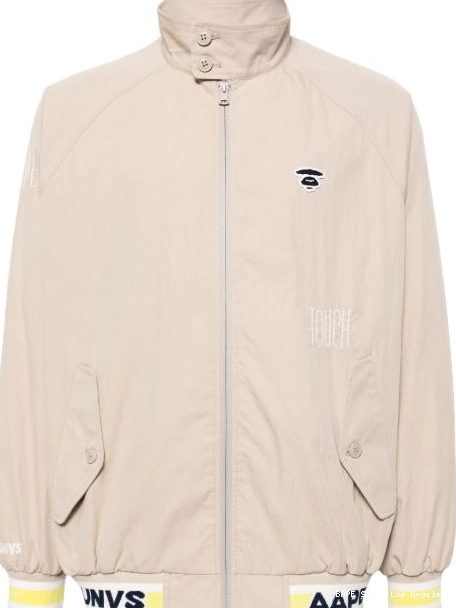 Affordable *A BY APE logo-applique AAPE Men jacket bomber BATHING 0304