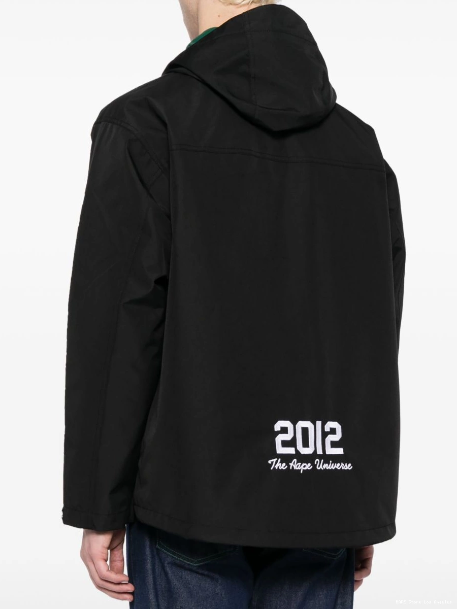 Cheap *A jacket layered hooded AAPE Men APE BY logo-patch BATHING 0305