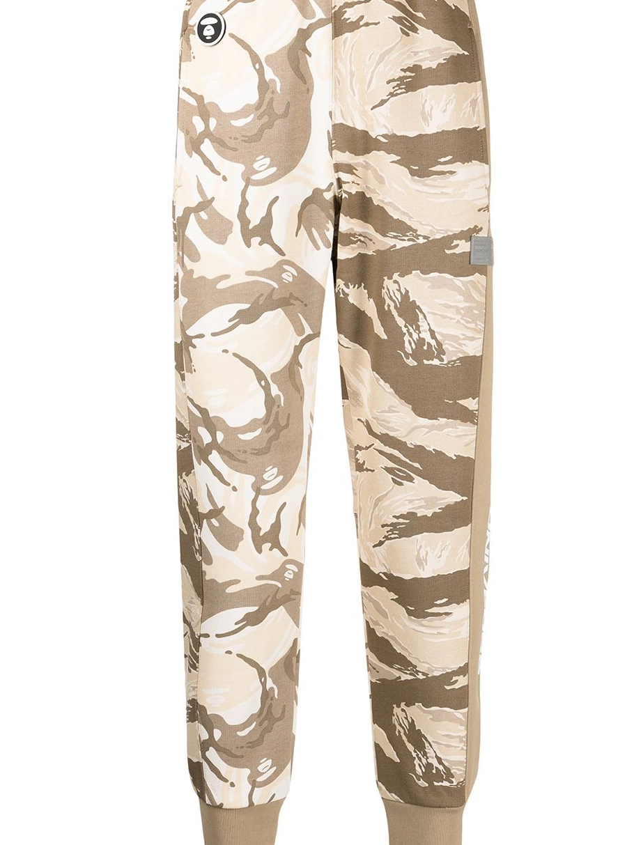 Cheap *A BATHING APE cotton-blend track trousers camouflage-print BY AAPE Men 0311