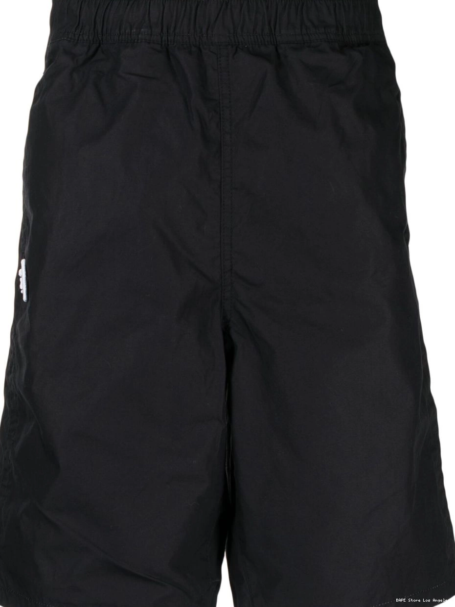 Affordable shorts APE *A track logo-embroidered BY BATHING AAPE cotton Men 0307