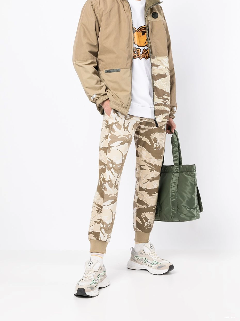 Cheap *A BATHING APE cotton-blend track trousers camouflage-print BY AAPE Men 0311