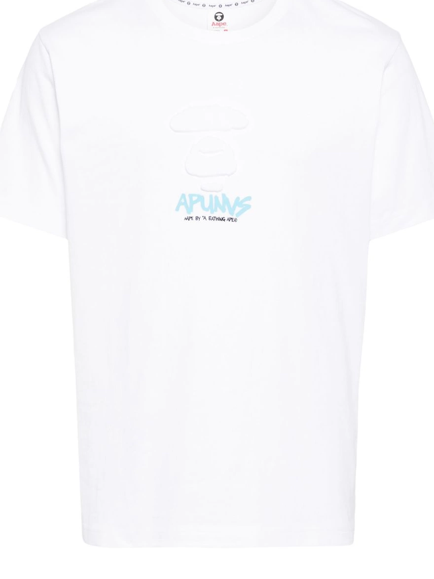 Affordable APE AAPE *A T-shirt BY cotton logo-print Men BATHING 0305