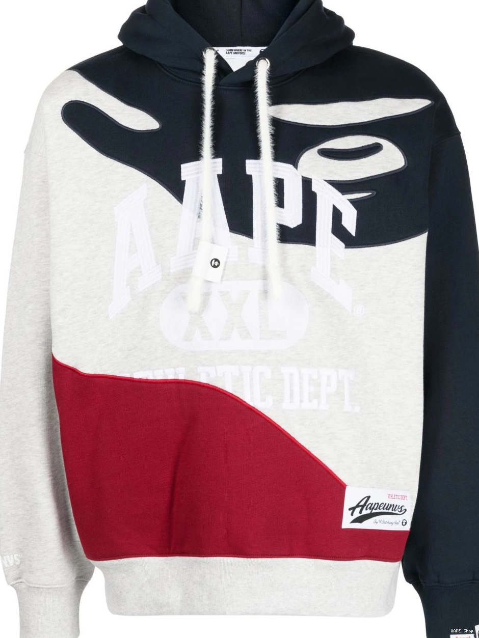 Cheap Men AAPE BATHING *A drawstring BY APE hoodie logo-print 0303